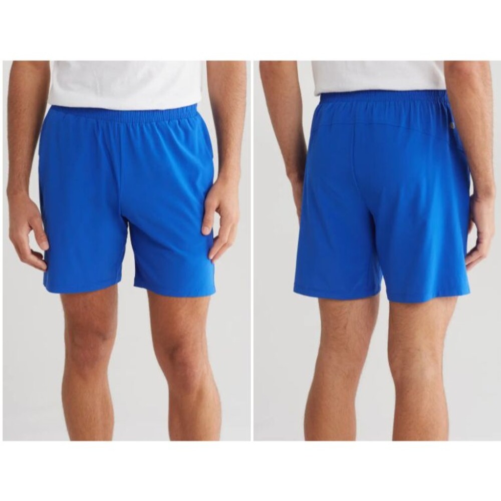 Z by Zella XL 7" Traverse Training Shorts Black Elastic Waist Lined - Picture 1 of 10